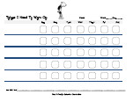 behavior chart